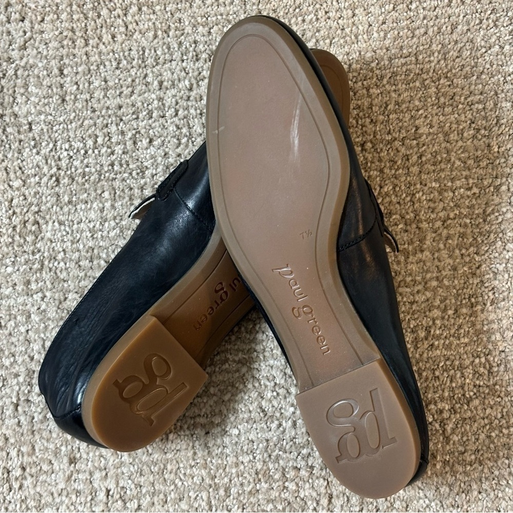 Paul Green Men’s Soft Black Loafer - size 7.5​ - Picture 7 of 9
